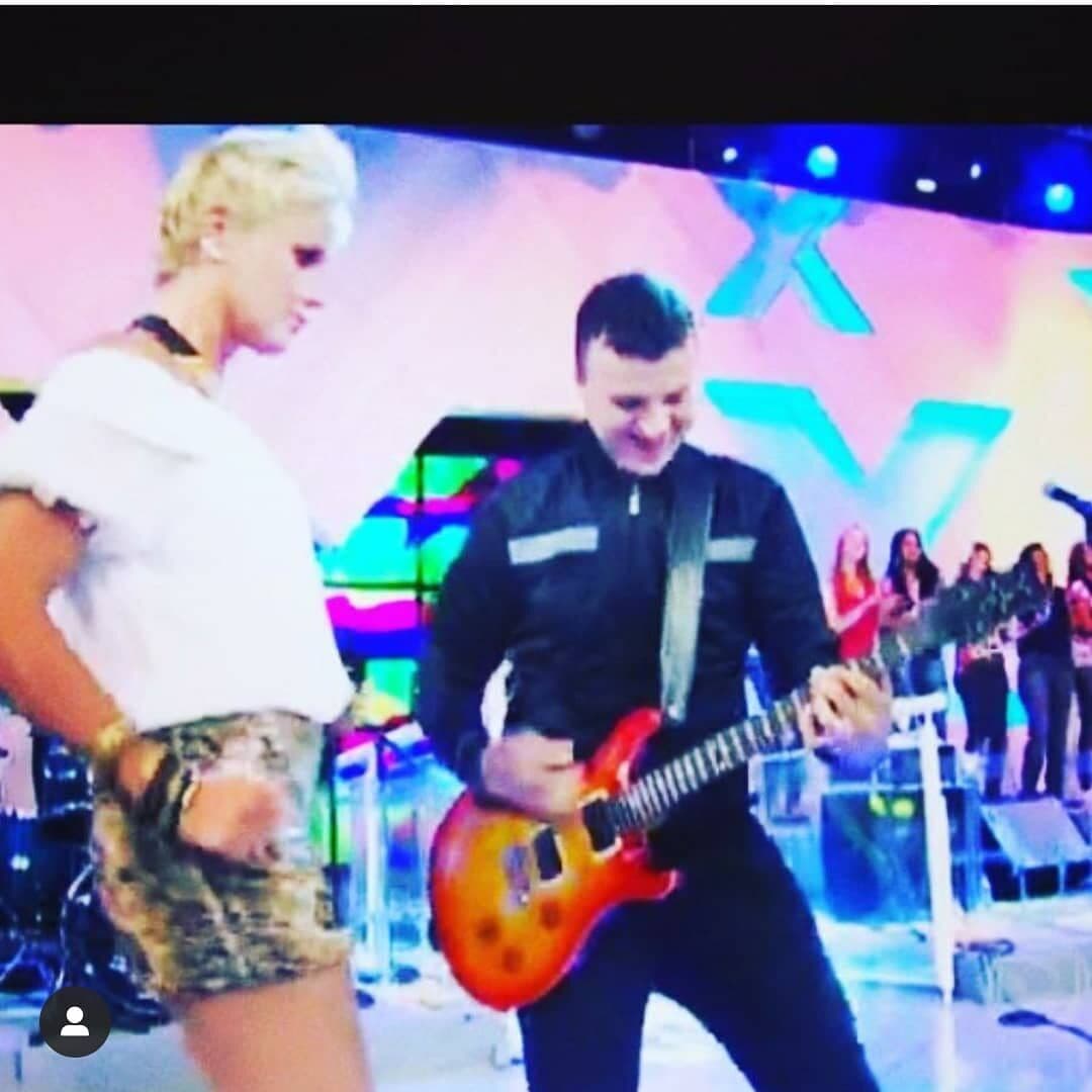 Registro de Viny Leite em shows, encontros e bastidores