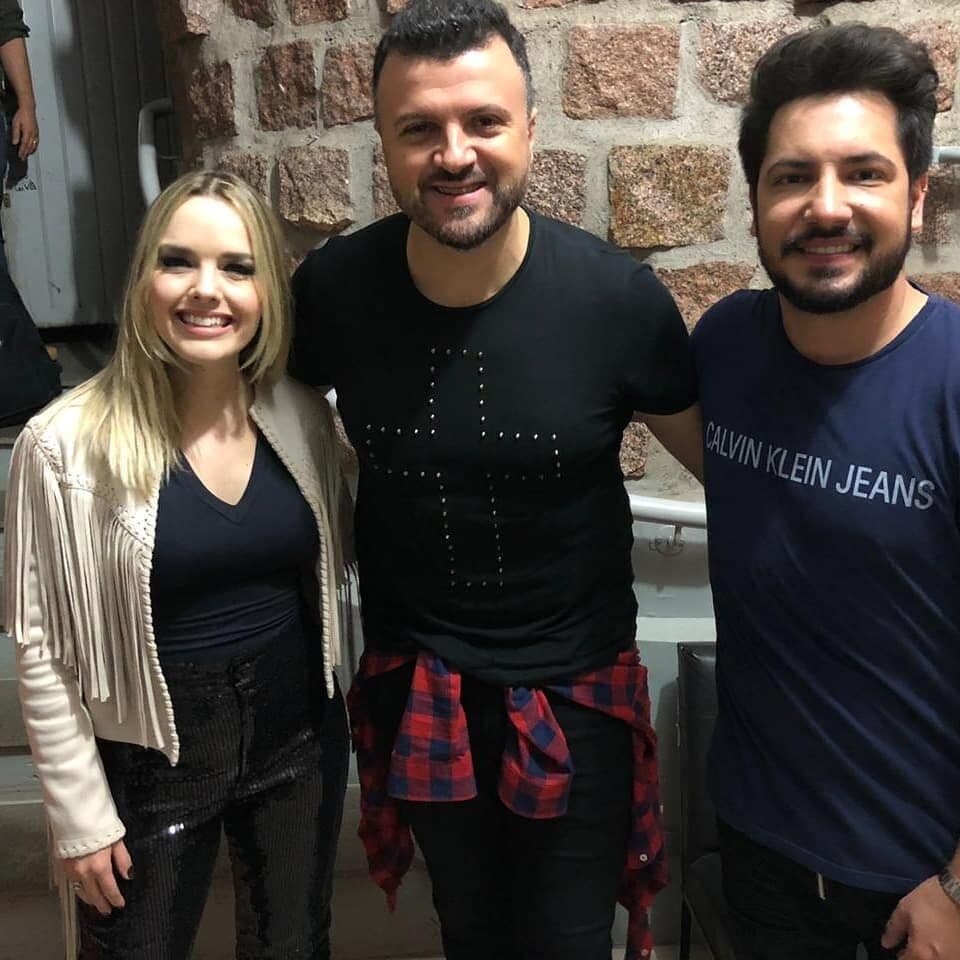 Registro de Viny Leite em shows, encontros e bastidores