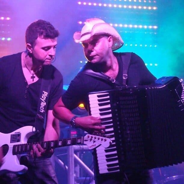 Registro de Viny Leite em shows, encontros e bastidores