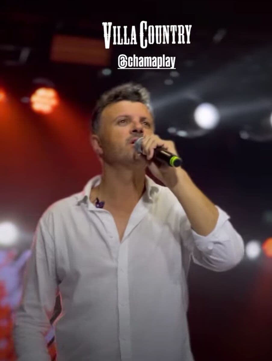 Registro de Viny Leite em shows, encontros e bastidores