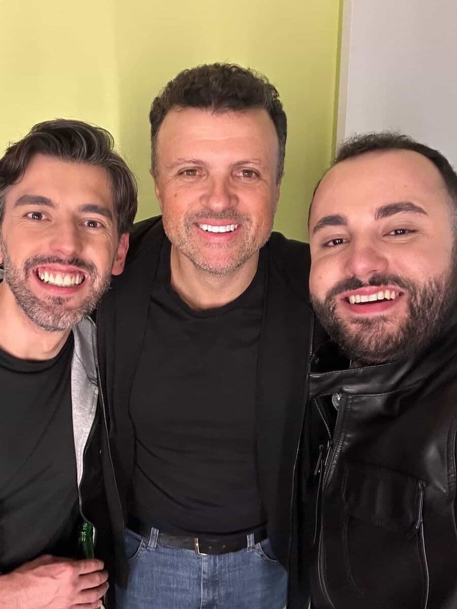 Registro de Viny Leite em shows, encontros e bastidores