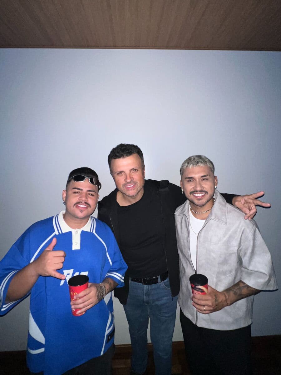 Registro de Viny Leite em shows, encontros e bastidores