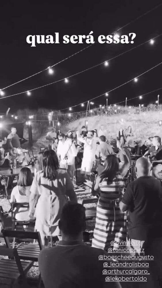Vídeo de Viny Leite em apresentação e bastidores