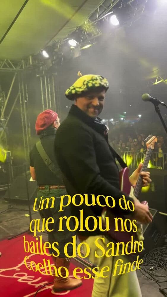 Vídeo de Viny Leite em apresentação e bastidores